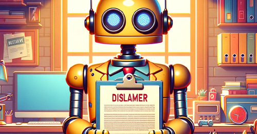 Featured image for Disclaimer