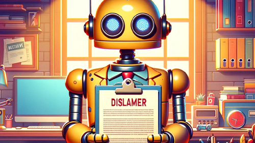 Featured image for Disclaimer